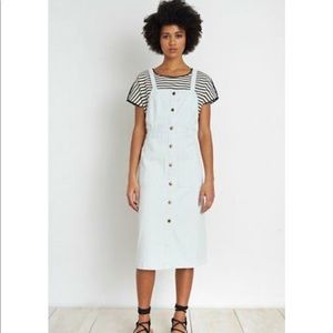 Sweet water denim midi dress apiece apart